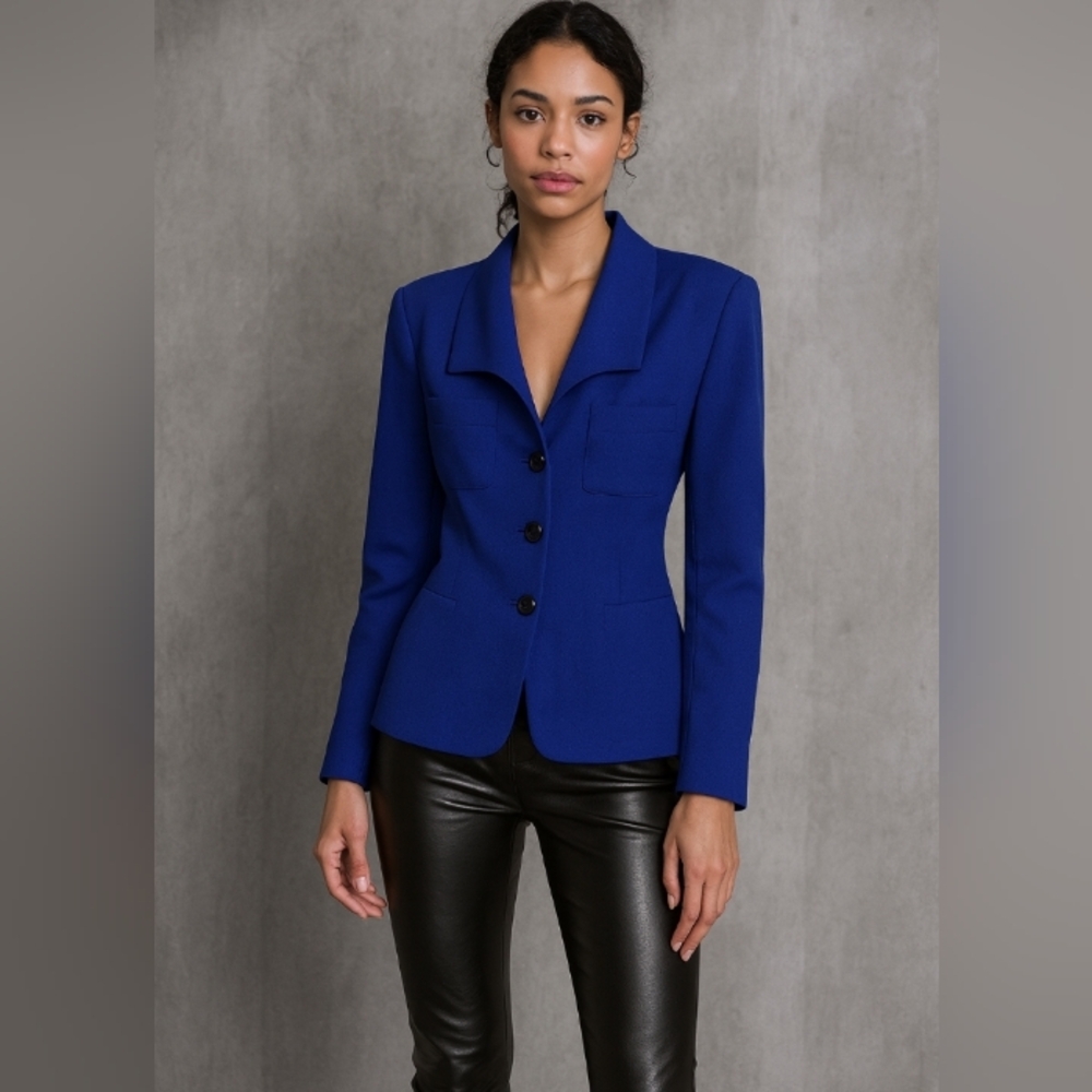 Jacqueline Ferrar Royal Blue Tailored Blazer
